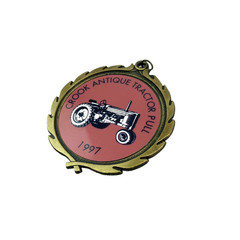 Vintage 1997 Crook Antique Tractor Pull Medal