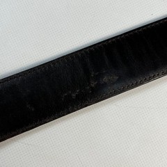 GUCCI Pre-Owned Belt Sherry Line Silver Buckle Leather