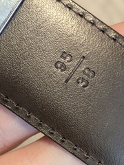 Louis Vuitton Pre-Owned Epi Leather Belt