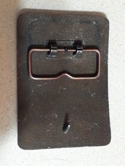1985 Defender of Firearms Freedom Belt Buckle 3.5&Prime;x2.5&Prime;