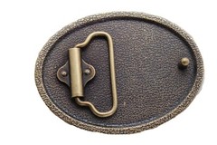 New Men Antique Gold Metal Buffalo Bull Belt Buckle Cowboy Western Fashion Rodeo