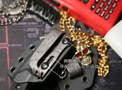 Titanium Alloy Belt Clip Kydex Plate Clip Pocket Clip Waist Clip Hook Buckle
