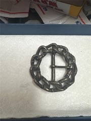 Vintage Unique Chain Link Belt Buckle