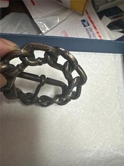 Vintage Unique Chain Link Belt Buckle
