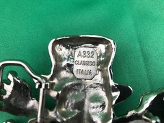 Skeleton Belt Buckle A332 Classico Italia
