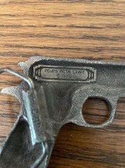 Vintage 1979 Gun Belt Buckle Indiana Metal Works