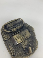 D&SNG Made in USA Durango and Silverton Narrow Gauge Railroad Train Belt Buckle