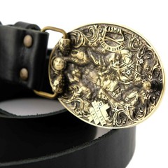 Sagittarius belt buckle, Horoscope Astrological Zodiac Sign brass belt buckle