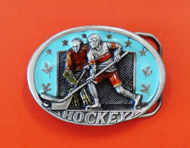 1982 Hockey The Great American Buckle Serial Number 1061