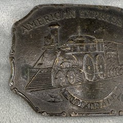 Vintage American Express Co.Belt Buckle Lewis Buckles
