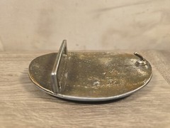 Civil War US Union Belt Buckle Brass Replica Vintage Oval
