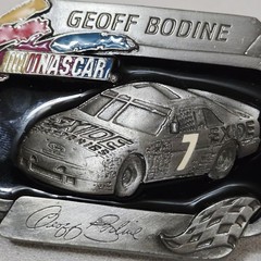 Belt Buckle – Nascar Geoff Bodine limited edition #721 made in USA