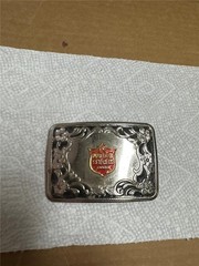 Vintage Lone Star Beer Belt Buckle #2