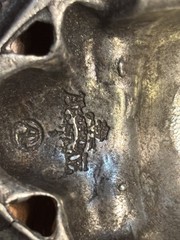 The Alchemy Skull Belt Buckle With Knives