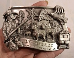 Vtg 1985 Colorado Commerative #406 0f 5000 Limited Edition Arroyo Grande Buckle