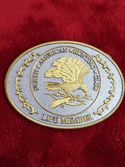 « NORTH AMERICAN HUNTING CLUB LIFE MEMBER » Belt Buckle