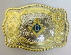 Masonic freemason Buckle Western Rodeo Fashion Unisex Cowboy Hebillas Vaqueras