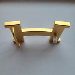 38mm H Gold Brushed Constance Belt Buckle