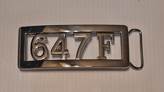 647F (drunk In Public) CUSTOM Belt Buckle Put ANY LETTERS &/OR NUMBERS on Buckle