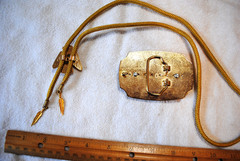 Western Belt Buckle and Bolo Set
