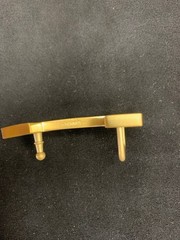 H Logo Belt Buckle 32mm 1.25&Prime; Unisex Gold