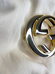 Double G 1.5` Belt Buckle Gold GG Logo 40 mm Replacement Buckle Designer Style