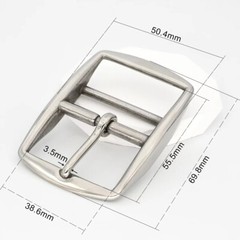 Stainless Steel Belt Buckles Tongue Pin Belt Buckle Fits For 1.5 INCHES Belt NEW