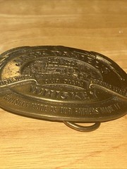 Jack Daniels Old No. 7 Tennessee Whiskey Belt Buckle – Made As Our Fathers Made