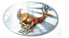 NEW DEER ANIMAL WILDLIFE HORN RUNNING WILD BELT BUCKLE