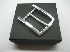 Sterling silver 925 buckle w/Genuine Lizard-1.1/2&Prime; belt MADE IN U.S.A.