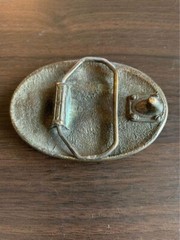 Bass Anglers Sportsman Society 1993 Brass Belt Buckle