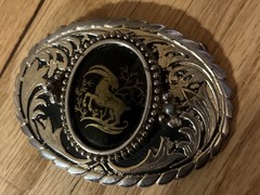 Capricorn belt buckle Capricorn Sea Goat Horoscope Astrological Zodiac Rare
