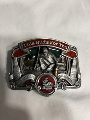 Bergamot-1987 Anheuser-Busch Inc. – The American Fisherman – A-175 – Belt Buckle