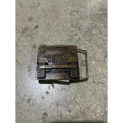 Jeep Belt Buckle – Bronze