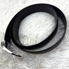 Louis Vuitton Epi Saint-Cloud Classic Belt Brown Men&rsquo;s Silver Buckle