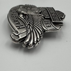 Harley-Davidson 2008 Eagle Bar & Shield Belt Buckle Silver 99401-09VM Biker Mens