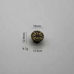 Brass Button For Denim Jeans,Fabric Hats Decorative Buttons,Screw Back lot