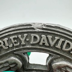 Harley Davidson Eagle Made in USA Belt Buckle Vintage Pewter Moto