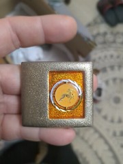 Lee N.Y. Zodiac Capricorn Gold Tone Sparkle Belt Buckle 11-29