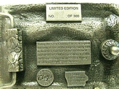 Clay County Fair Spencer Iowa 2008 Tractor Combine Machinery Belt Buckle Ltd Ed