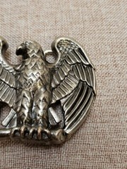 Vintage Avon Pewter Tone Metal Eagle Belt Buckle