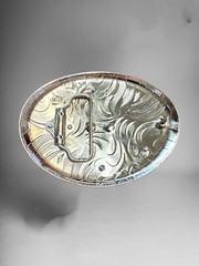 Horse Western Cowboy Belt Buckle Hebilla Vaquera Con Caballo