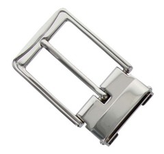 Belt Buckle Antique Silver Tone Clamp on Buckle fit&rsquo;s 1-3/8 inch (35mm) Wide