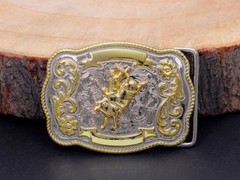 ROCK BULL RIDE RODEO LONG RODEO COWGIRL COWBOY TEXAS WESTERN SHINE BELT BUCKLE
