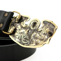 Archangel Uriel belt buckle, Saint Uriel Auriel Christian accessory St.Archangel