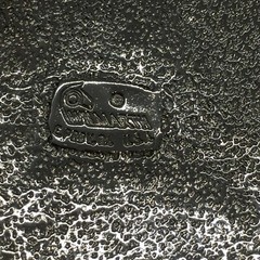 NEW WALMART Made In U S Engraved BELT Steel Brass 3.5 Inch By 2.5 Inch
