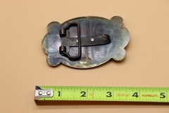 Vintage Horse Head and Horseshoe Belt Buckle