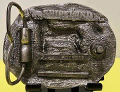 Vintage 1988 Shireland Park Horse Belt Buckle First Edition
