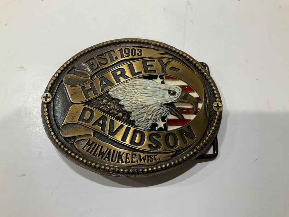 HARLEY-DAVIDSON Screamin Eagle BELT BUCKLE RainTree Officially Licensed EST 1903