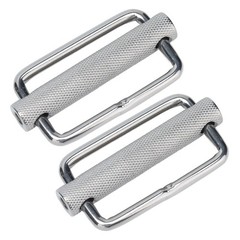 2Pcs Adjust Slide Buckle Corrosion Resistant For Outdoor Gear Stainless Steel
